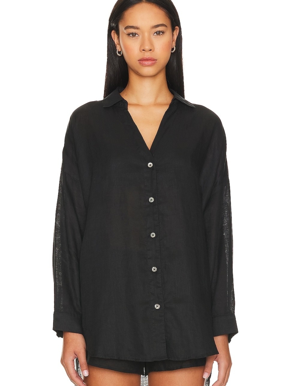 LSPACE Rio Tunic In Black - Picture 3 of 6
